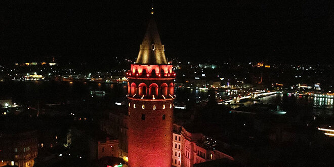 İstanbul’un Sembol Yapıları Kadına Şiddete “Hayır” Demek İçin Turuncuya Bürünecek