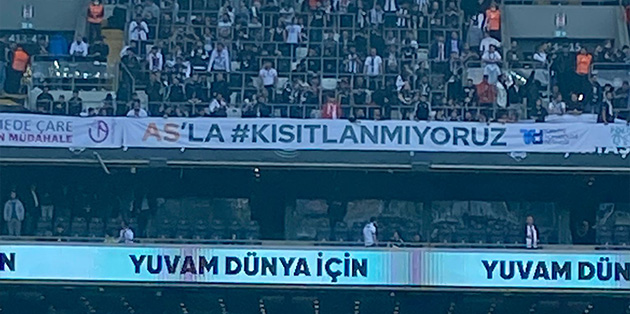 Beşiktaş'tan “As’la Kısıtlanmıyoruz” Mesajı